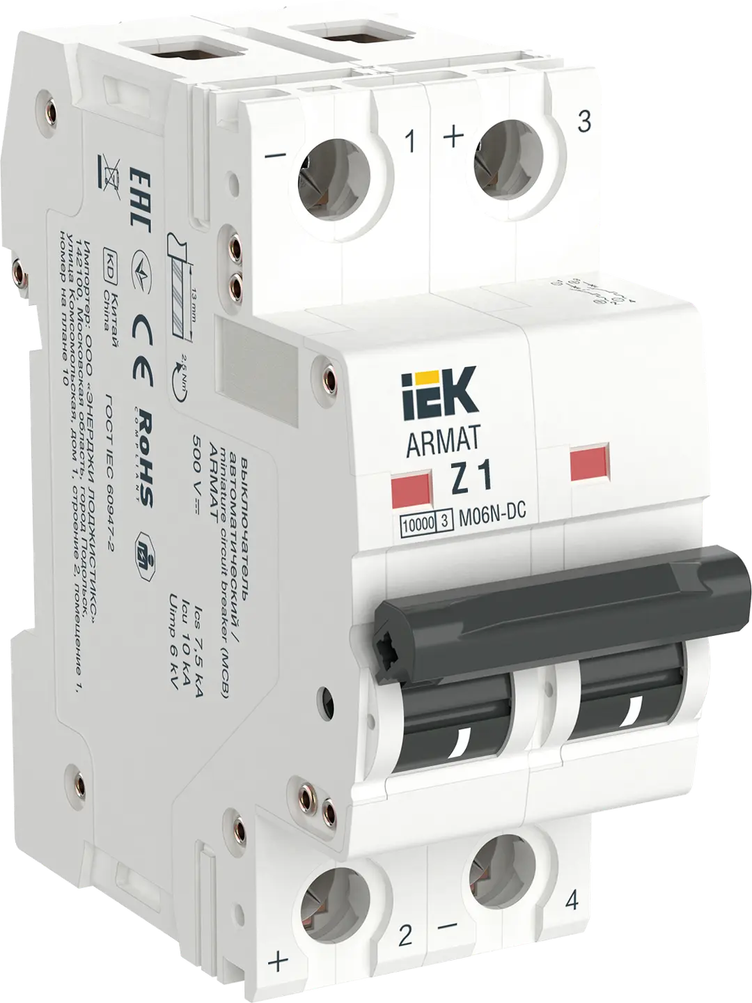 ARMAT Авт. выкл. M06N-DC 2P Z 16А IEK купить