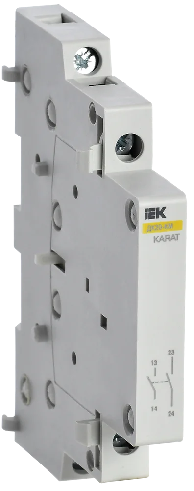 Контакт дополнительный ДК20-КМ 2НО KARAT IEK