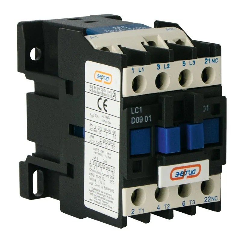 Контактор КМИ-0901 9А 220AC 1НЗ (LC1-D) ЭНЕРГИЯ купить