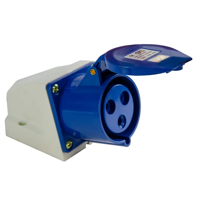 Розетка стационарная наружная TS-123 2P+PE 32А 230В IP44 ЭНЕРГИЯ купить