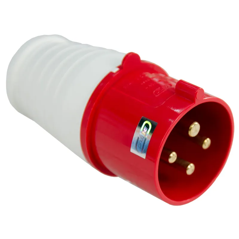 Вилка переносная TS-024 3P+PE 32А 400В IP44 ЭНЕРГИЯ купить